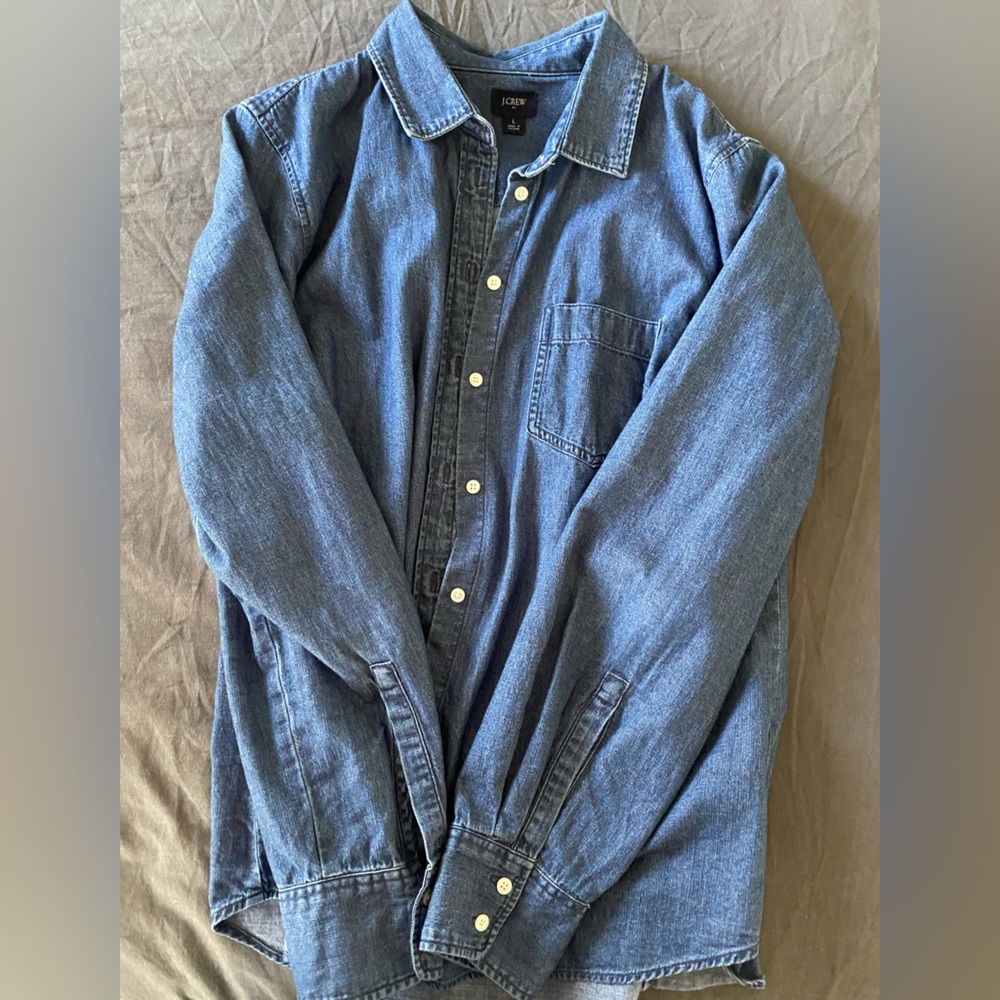 J.Crew denim button down